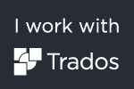I work with Trados