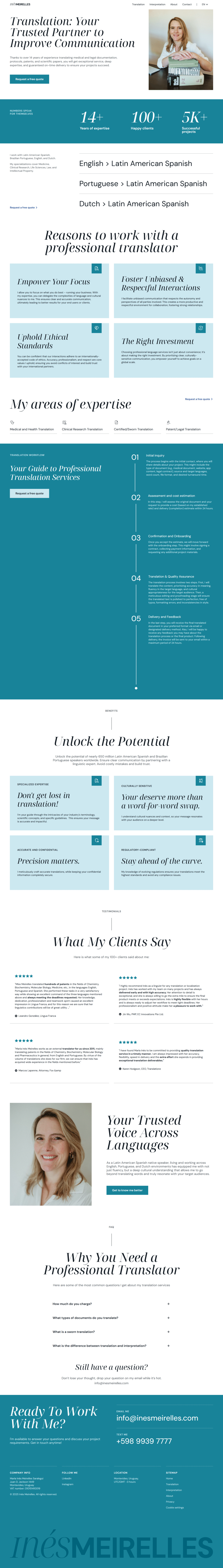 Translation - EN page