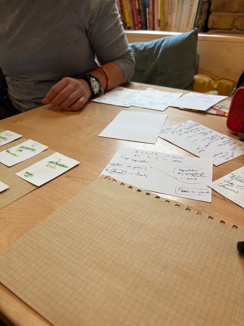 In-person workshop with Eszter.