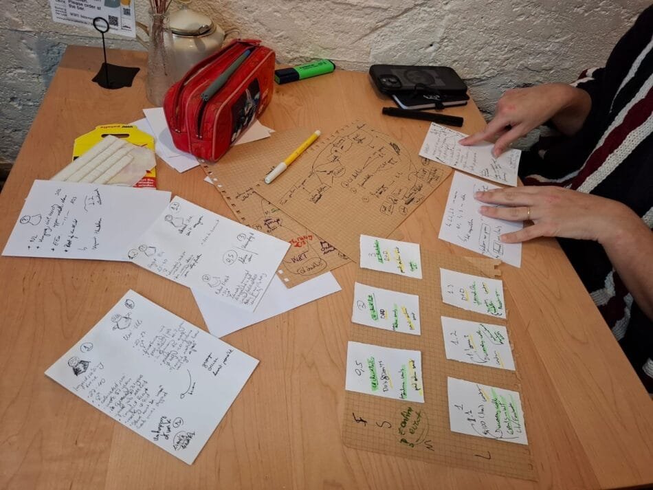 In-person workshop with Eszter.